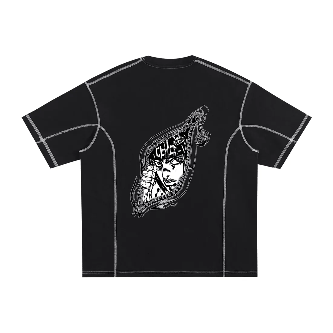 Camiseta Oversized — Dedos Aderentes