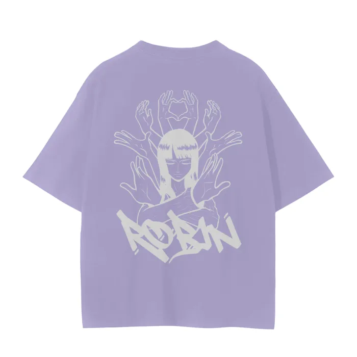Camiseta Oversized — Mãos do Destino — imagem 1