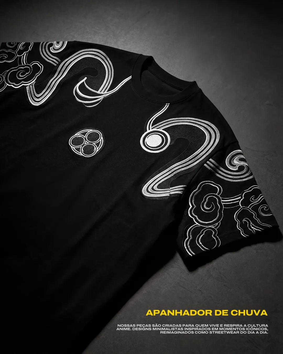 Camiseta Oversized — Caçador da Chuva — imagem 3