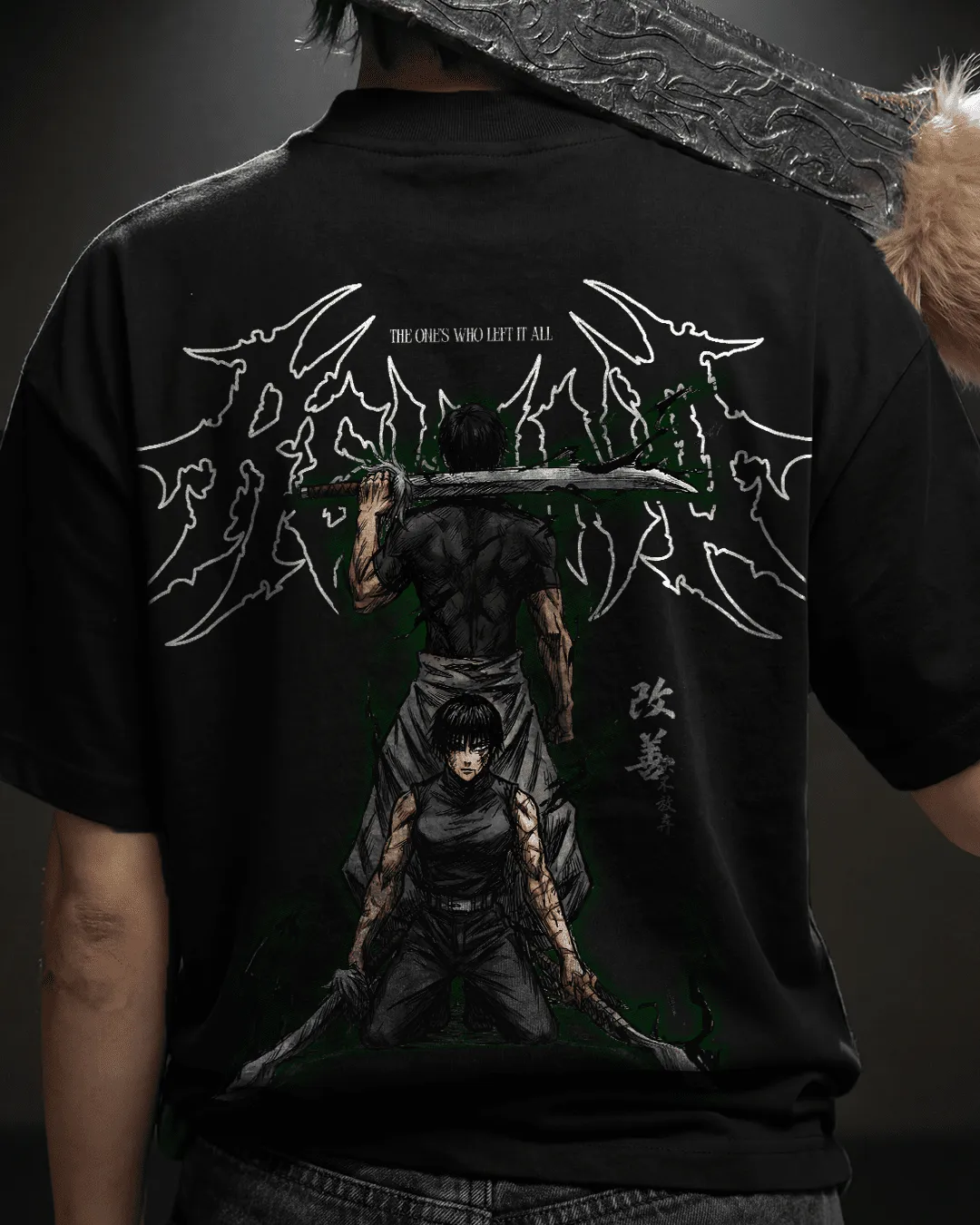 Camiseta Oversized — Restrição Celestial · de Malha Encorpada — imagem 9