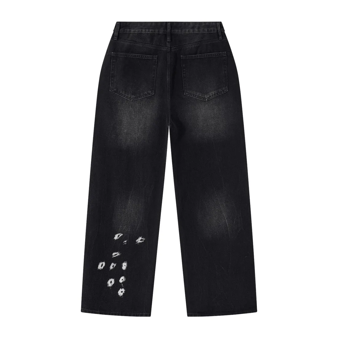Calça Jeans de Perna Larga — O Todo-Poderoso — imagem 3